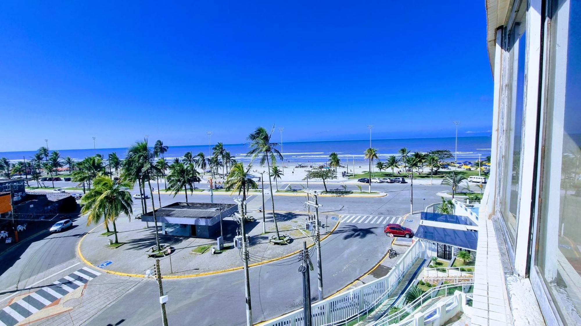 Apto Em Frente Ao Mar - Predio Redondo Peruibe Bagian luar foto