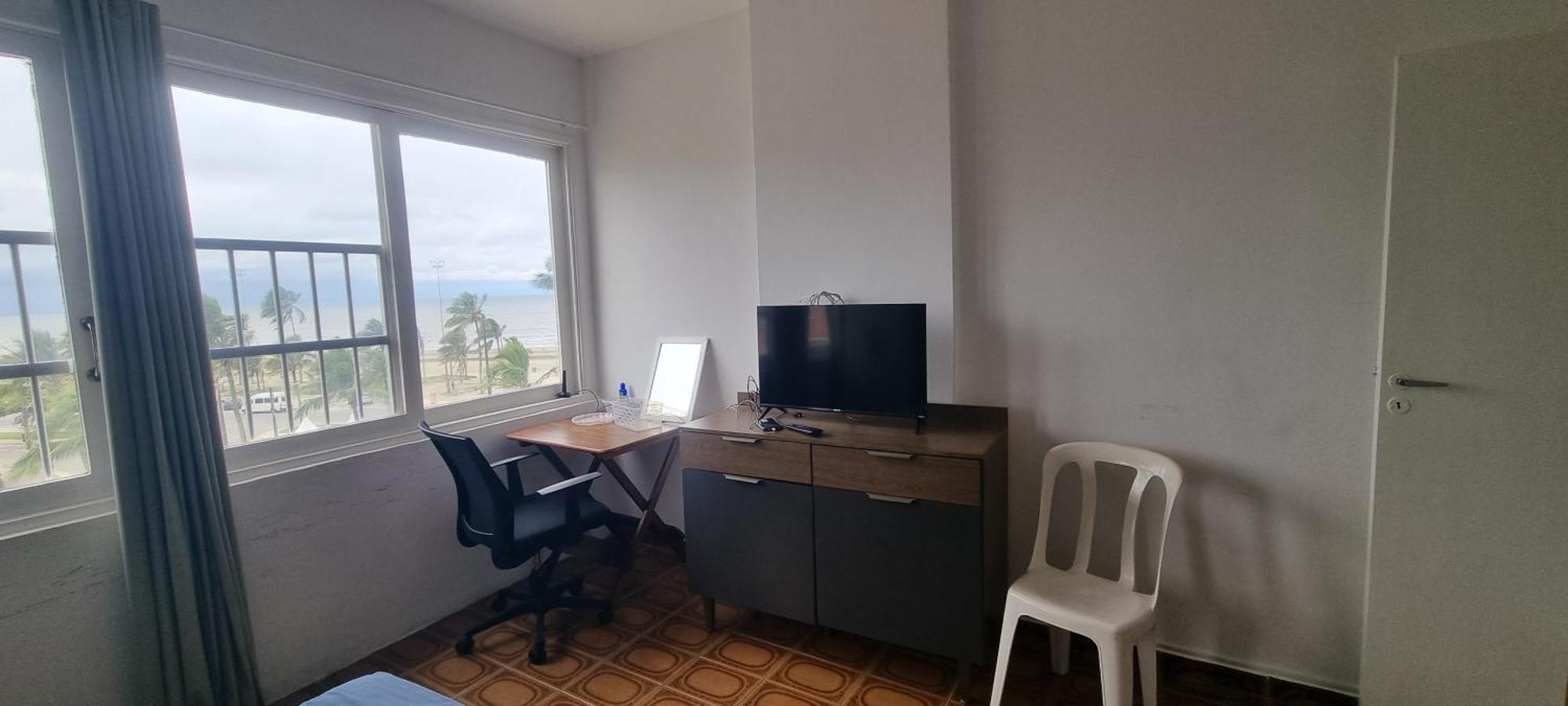 Apto Em Frente Ao Mar - Predio Redondo Peruibe Bagian luar foto
