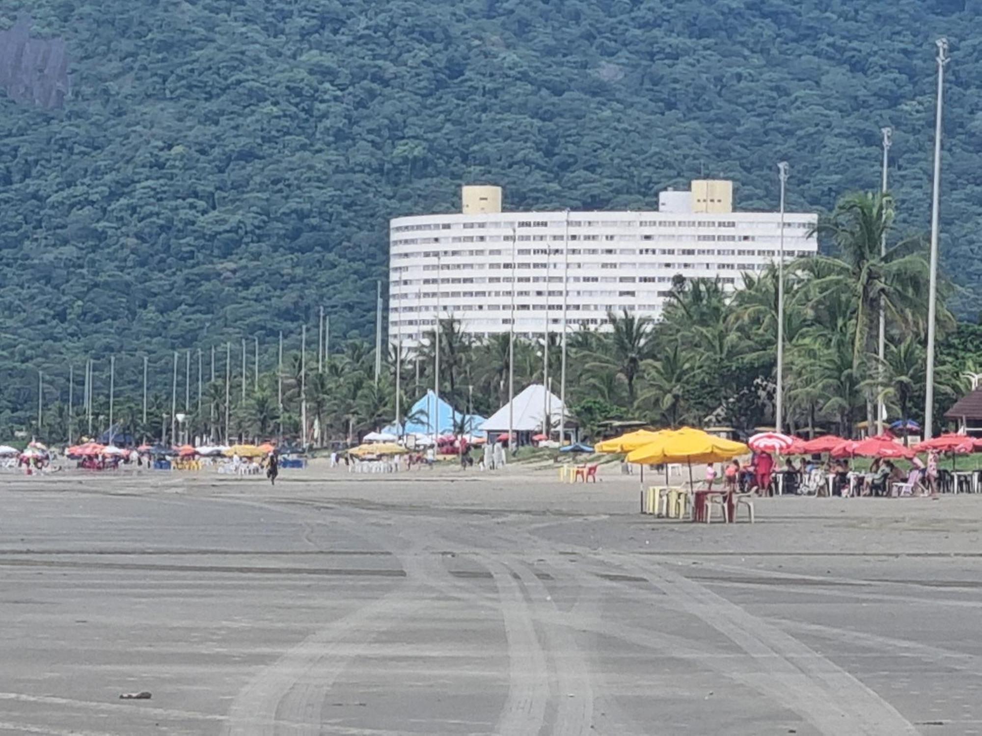 Apto Em Frente Ao Mar - Predio Redondo Peruibe Bagian luar foto